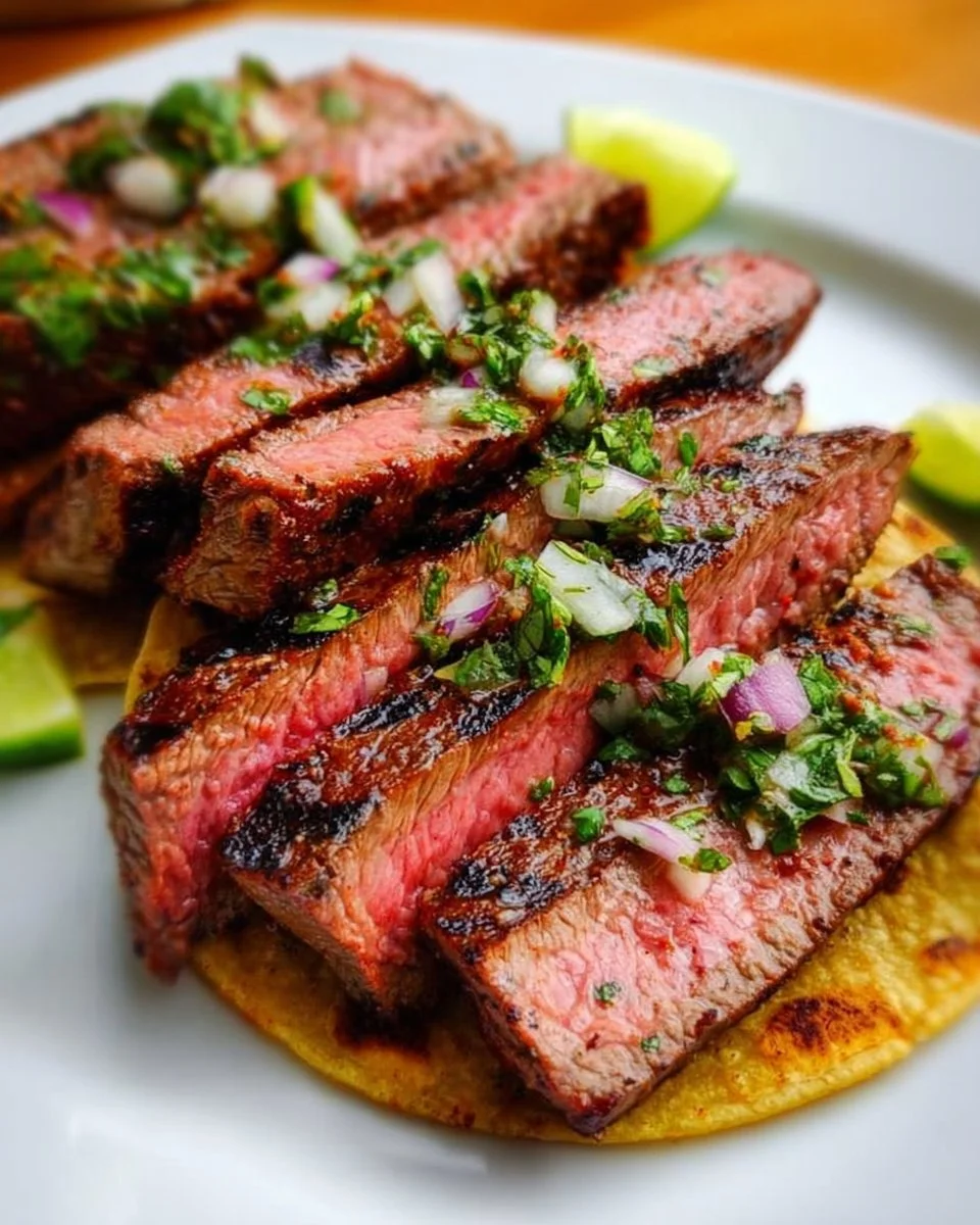 Marinated Steak Tacos