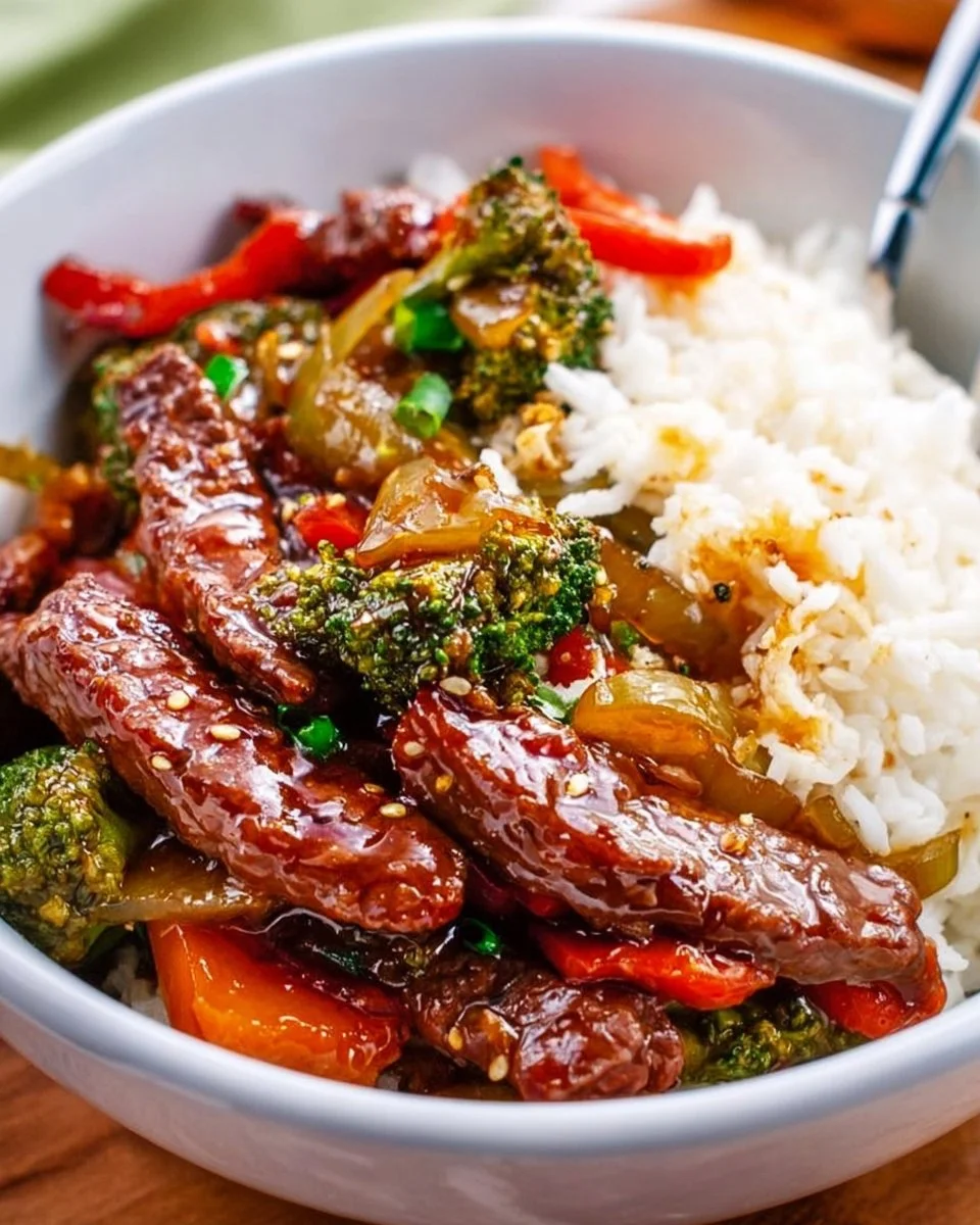 Mongolian Beef Stir Fry