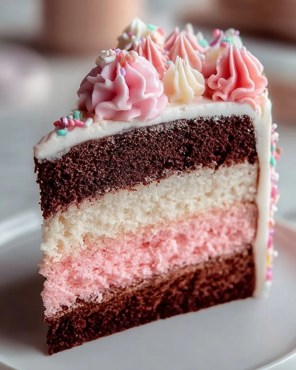 Neapolitan Cake