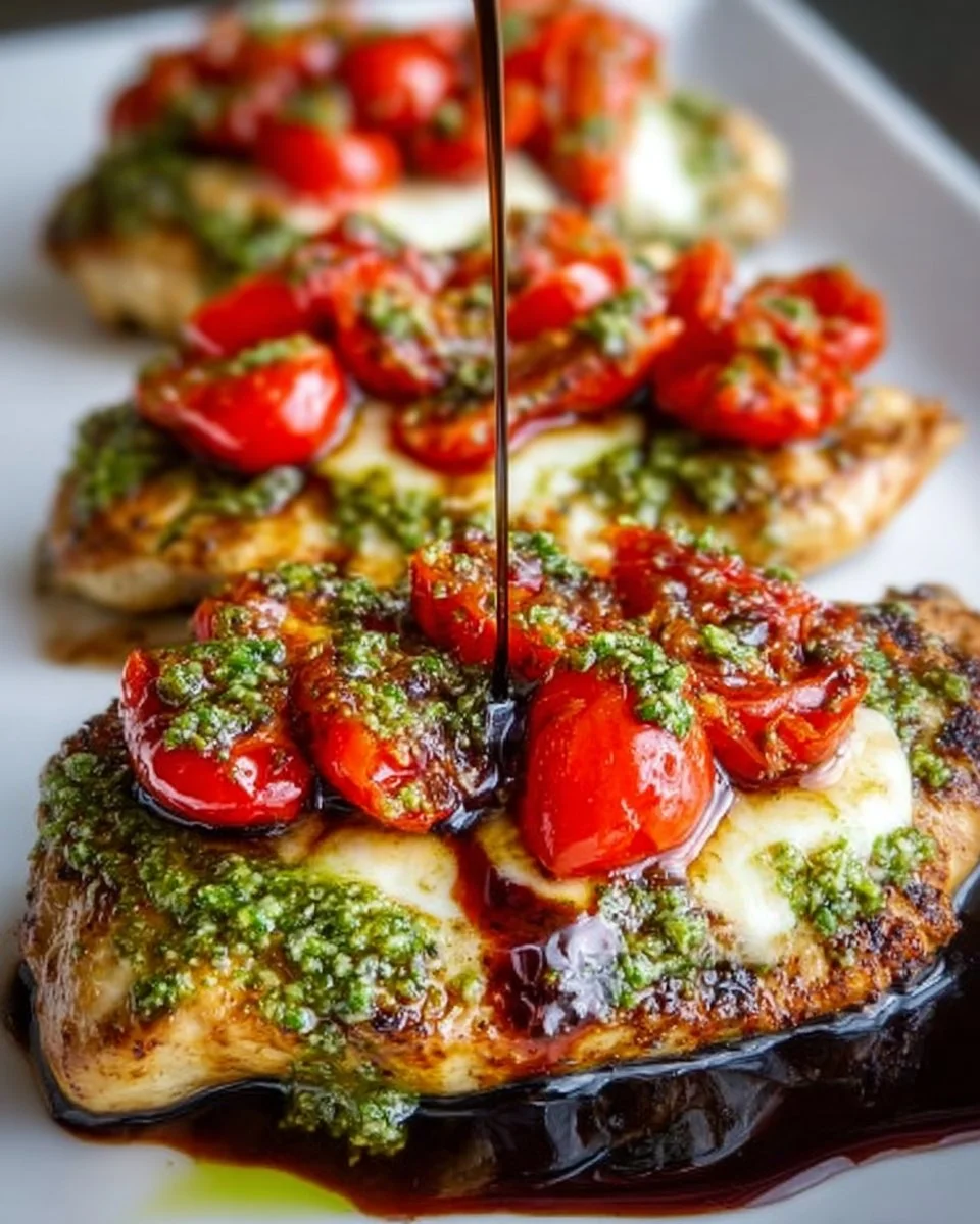 Pesto Bruschetta Chicken