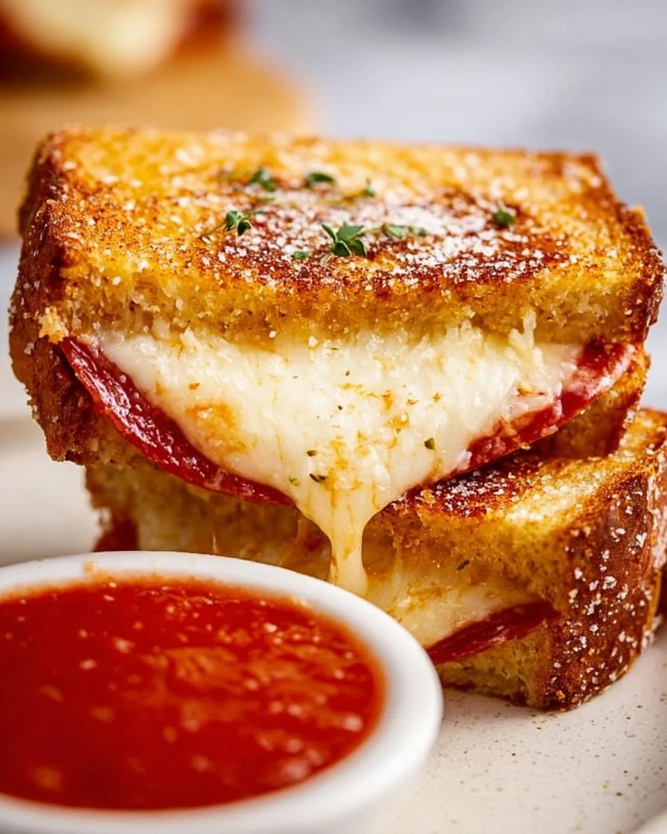 Pizza Grilled Cheese Sandwich
