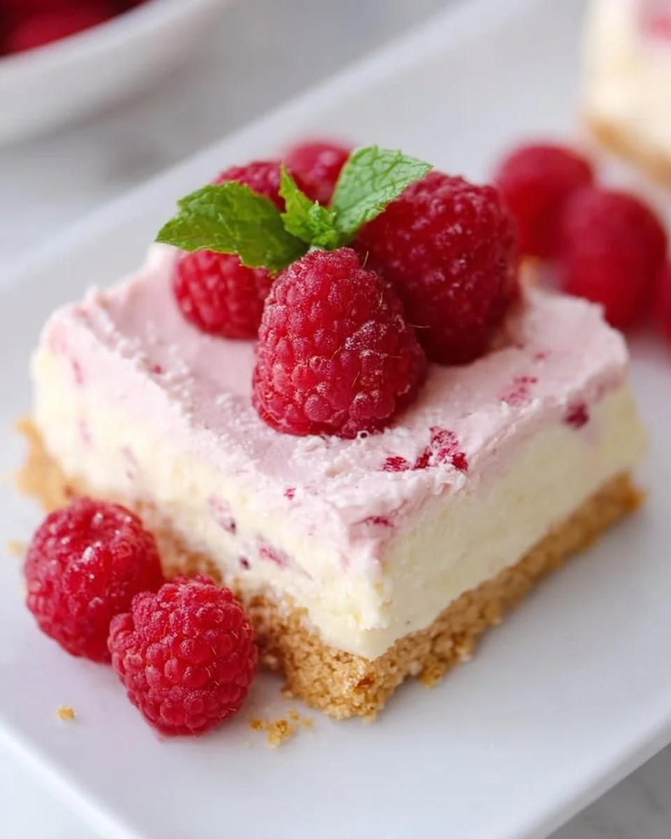 Raspberry Cream Cheese Bars