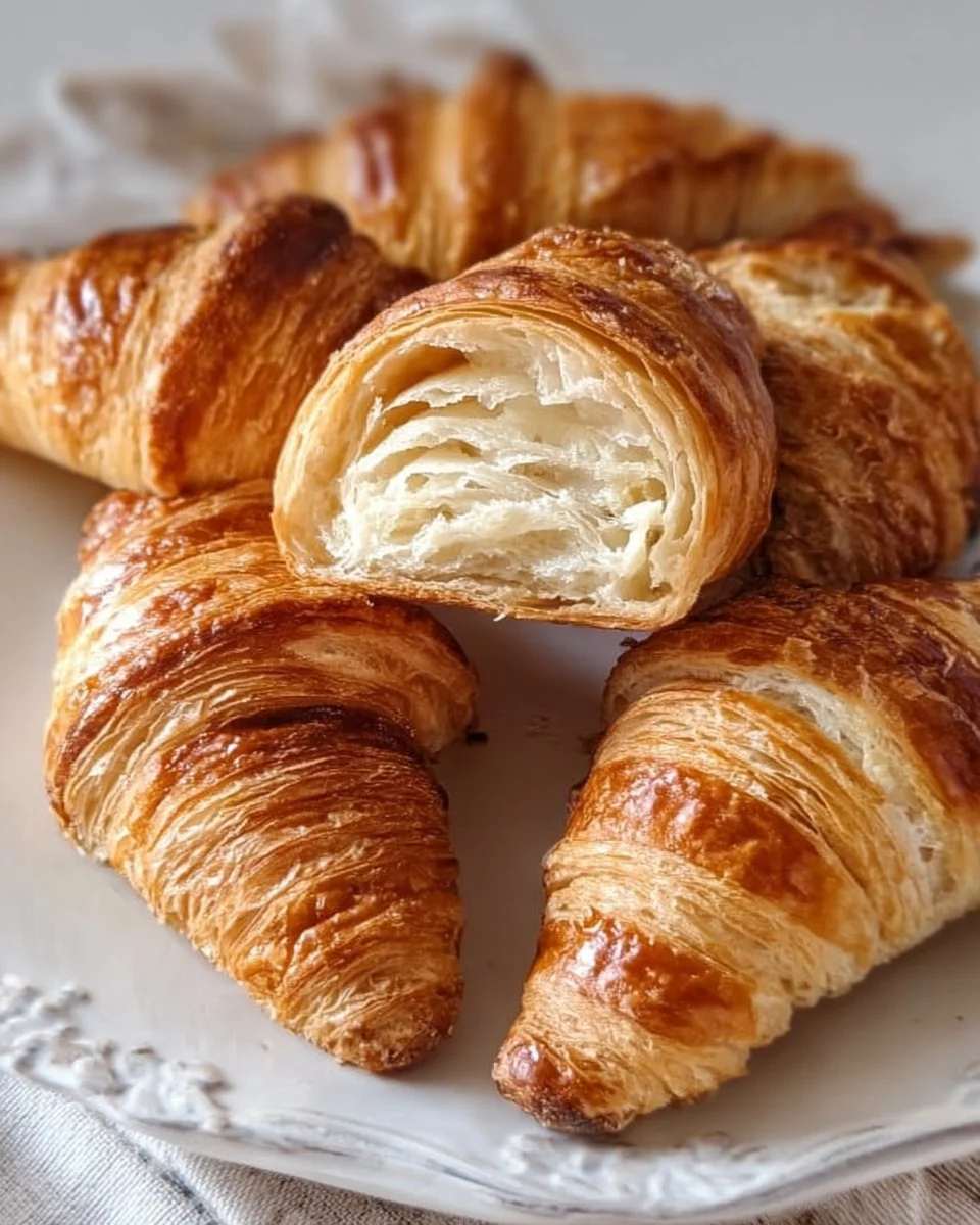 Sourdough Croissants made with Sourdough Starter